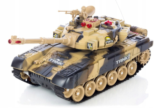 Veľká RC Big War Tank 43 cm diaľkovo ovládaná nádrž 43 cm