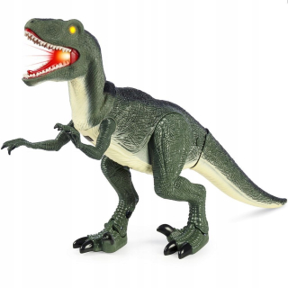 Veľký rádio -kontrolovaný velociraptor 52 cm dinosaurus