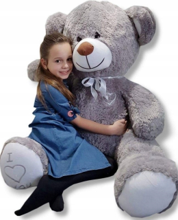 Veľký 160 cm medvedíka. Veľký plyšový BBW-3