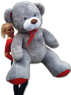 Veľký medvedík 190 cm veľký plyšový gigant - 3