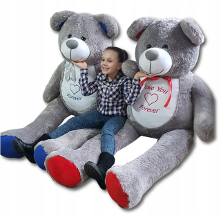 Big Teddy Bear Giant 200 cm. + Vyšívanie a milujem ťa