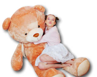Veľký plyšový medvedí produkt Pl Plush Gigant 200 cm