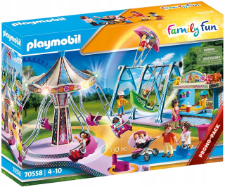 Veľký zábavný park Playmobil Family 70558 Set