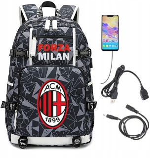 Veľké A4 USB vodotesné vzory AC Milan