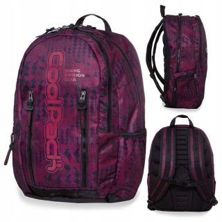 Veľký mládežnícky batoh Coolpack Impact Burgundsko