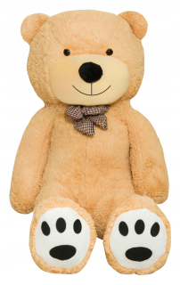Veľký plyšový biely tedbi tedbi 200 cm veľký plyšový medveď