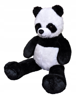 Veľký plyšový panda plyšový medveď 110 cm maskot gigant