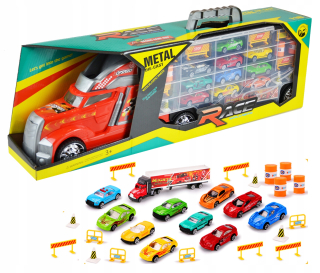 Veľký nákladný automobil 63 cm garáž pre odťahové vozíky