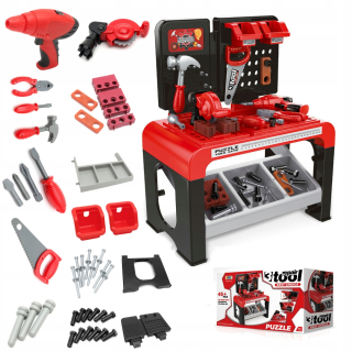VEĽKÝ WORKSHOP Pre deti SADA + náradie ZADARMO