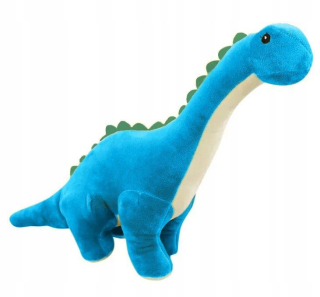 Veľký veľký dinosaur tobi plyšový 110 cm modrá