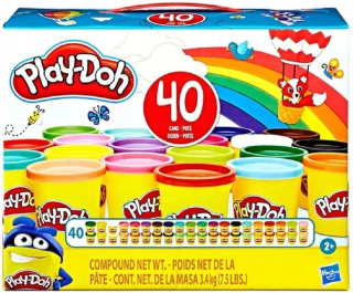 VEĽKÁ HRACIA SADA DOH TORTA 40 VAŇA 20 FAREB