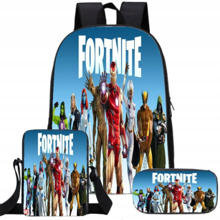 Veľká sada a4 batohu Fortnite Puzil Case New