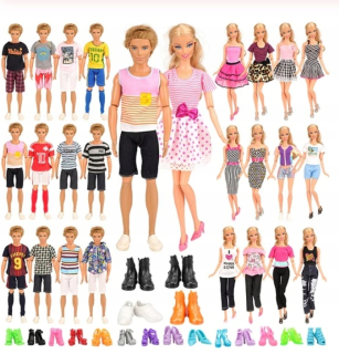 Veľká súprava obuvi pre Ken a Doll B-Iy