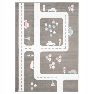 Detské koberec 160x220 Pastelové ulice 37G