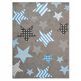 Canvas Rug 250x350 BCF Mäkké farebné vzory 23g