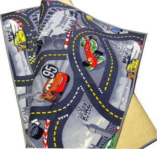Disney Carpet Streets City Cars 180x200 1.8x2