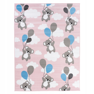 Koberec pre deti 120x170 Pastel Koala Bear