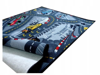 Koberec pre deti 300x300 3x3 Disney Streets of the Auto