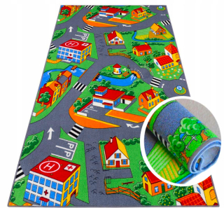 Koberec pre dieťa 300x400 Mat Road Streets Detské ulice