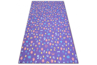 Detské koberce 250x300 čísel čísel @85153