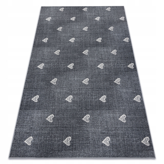 Koberec pre deti 250x300 cm srdiečka Gray @114762
