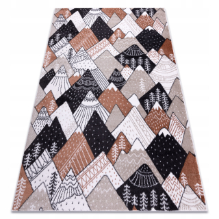 Detské koberec Fun 180x270 Mountains Mountains Beige #O547