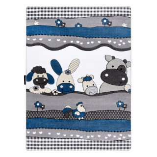 Detský koberec Petit 120x170 Farm Blue #Gr3476