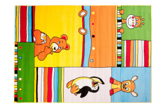 Kobercové zábavné deti 240x330 detí tučniaky Misio Honey