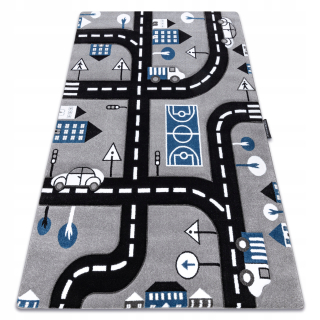Petit Rug 140x190 City Street Pastel #GR3679