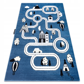 Petit Rug 140x190 Street Blue Pastel #Gr3681