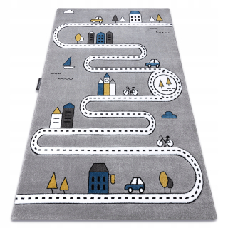 Petit Rug 140x190 Street Grey Pastel #GR3751