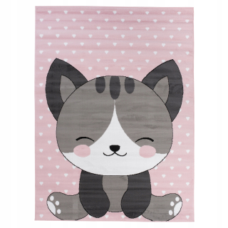 Pinky Carpet 120x170 Pastel Children's Pastel 90p