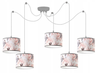 Detská stropná lampa zavesenie pavúkových farieb