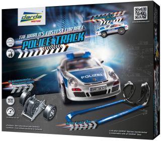 Darda Police Track Porsche Racing Track Set
