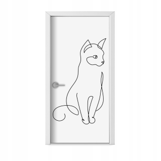 Domáca dekorácia Interiérový nálepka Kitty Minimalizmus