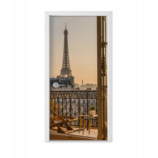 Dekoratívna jedáleň nálepka Paris City Tower
