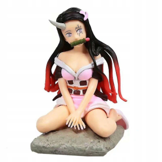 Démon Slayer Happy Kamado Nezuko figurín Zab