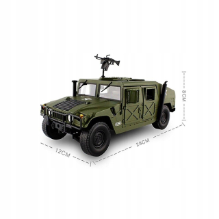 Diecast 1/18 Model hračiek pre Hummer