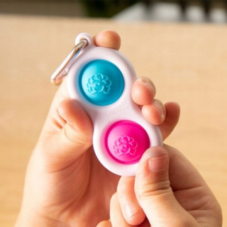 Kľúčový krúžok Dimpl Bubbles pre hračky na stres / tuk