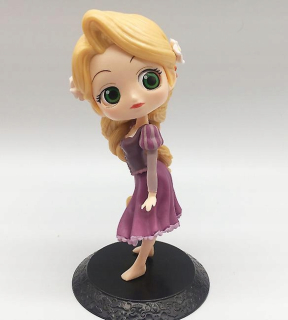 Disney Long Hair Princess Figurine Doll Q E