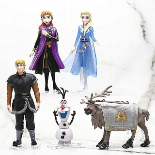 Disney Frozen 2 ELSA ANNA OLAF FICUINES Model Priest