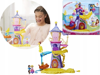 Disney Princezny BEHAJÚCI HRAD 2x Figúrka VEŽA