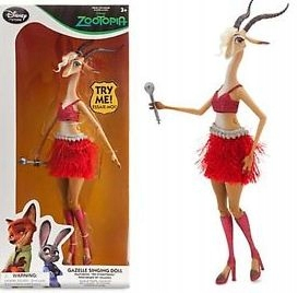Disney Store Gazelle Sing Sing Doll Shakira 2015