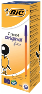 Bic Orange Blue Inkjet Pen 20 ks