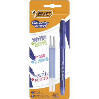 Bic cocking gélové modré vložky