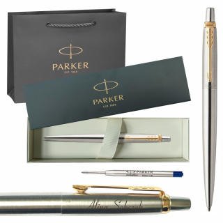 Parker Jotter Steel Parker GT + akékoľvek gravírovanie