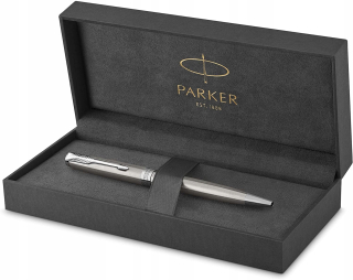 Parker Sonnet Pen, oceľ, stredne čierny atrament