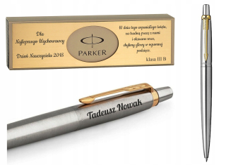 Guľôčkové pero Parker Jotter GT ku dňu učiteľov