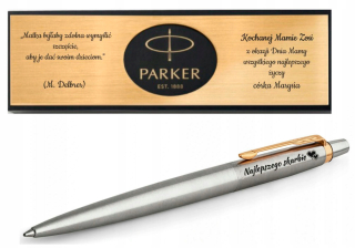 Guľôčkové pero Parker Jotter GT s gravírovaním a štítkom