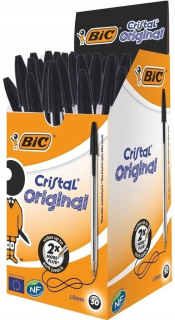 Čierne kancelárske pero 50 PCS Kvalita